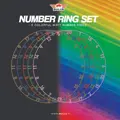 Bulls NL Colorfull Matt Number Ring Set 5 pcs