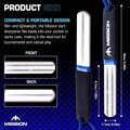 Mission Diamond Point Sharpener Blue