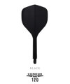 Condor Axe 120 trójskrzydłowe piórka Black Standard