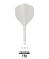 Condor Axe 120 trójskrzydłowe piórka Clear Standard