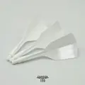 Condor Axe 120 trójskrzydłowe piórka Narrow White