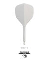 Condor Axe 120 trójskrzydłowe piórka White Standard