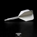 Condor piórka Axe Metallic Pearl Silver Small