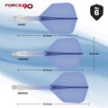 Mission piórka Force 90 Gradient Blue No.6