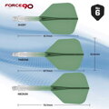 Mission piórka Force 90 Gradient Green No.6