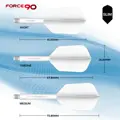 Mission piórka Force 90 White Slim