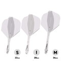 Winmau piórka Fusion Clear No.2