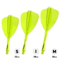 Winmau piórka Fusion Arrow Yellow