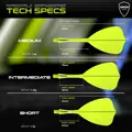 Winmau piórka Fusion Arrow Yellow