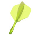 Winmau piórka Fusion Yellow No.2