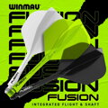Winmau piórka Fusion Yellow No.2