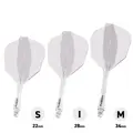 Winmau piórka Fusion Clear No.6