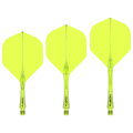 Winmau piórka Fusion Yellow