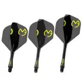 Winmau piórka Fusion MvG Design Black & Green No.2