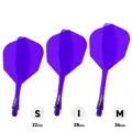 Winmau piórka Fusion Purple No.6