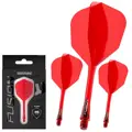 Winmau piórka Fusion Red No.6