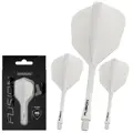 Winmau piórka Fusion Solid White No.6