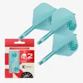 Target piórka K-Flex Aquamarine No.2