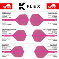 Target piórka K-Flex Neon Pink No.6