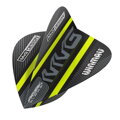 Winmau piórka Prism Alpha MVG Black & Green Kite