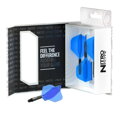 Red Dragon piórka Nitro Flite Black & Blue