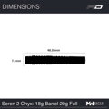 Red Dragon lotki Seren 2 Onyx soft 20g