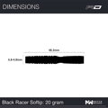 Red Dragon lotki Peter Wright Black Racer soft 20g