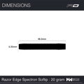 Red Dragon lotki Razor Edge Spectron soft 20g