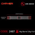 Winmau lotki Cypher soft 20g