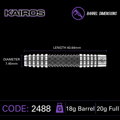 Winmau lotki Kairos 1 soft 20g