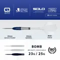 Harrows lotki Geo 03 Bomb Quick Point steel 23g
