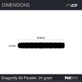 Red Dragon lotki Dragonfly 95 Parallel steel 24g