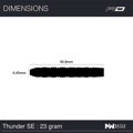Red Dragon lotki Gerwyn Price Thunder SE steel 23g