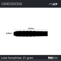 Red Dragon lotki Luke Humphries steel 21g