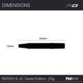 Red Dragon lotki Jonny Clayton Oxide Edition steel 25g