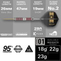 Target lotki Stephen Bunting 95K steel 22g