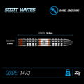 Winmau lotki Scott Waites steel 22g