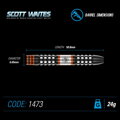 Winmau lotki Scott Waites steel 24g