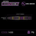 Winmau lotki Simon Whitlock 85% Black steel 24g