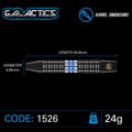 Winmau lotki Galactics steel 24g