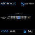 Winmau lotki Galactics steel 26g