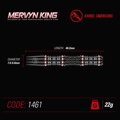 Winmau lotki Mervyn King SE steel 22g