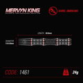 Winmau lotki Mervyn King SE steel 24g