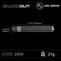 Winmau lotki Blackout steel 21g