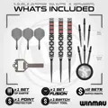 Winmau lotki Fornax Parallel SP steel 24g