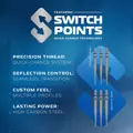 Winmau lotki Lunaris Parallel SP steel 25g