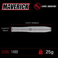 Winmau lotki Maverick steel 25g