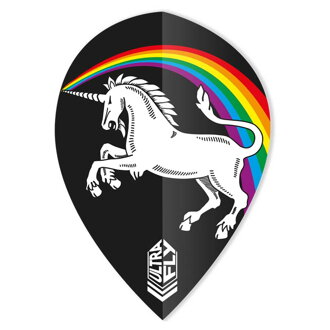 Unicorn piórka Ultrafly Xtra Rainbow Black Pear