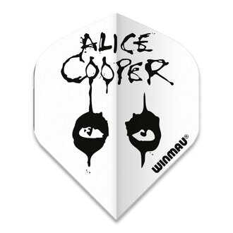 Winmau piórka Rock Legends Alice Cooper White