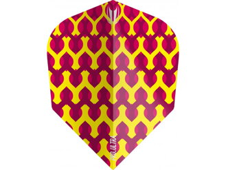 Target piórka Fabric Yellow Ten-X
